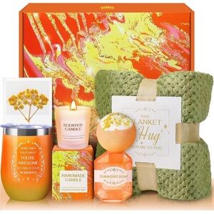 7 Piece with Blanket Gift Set